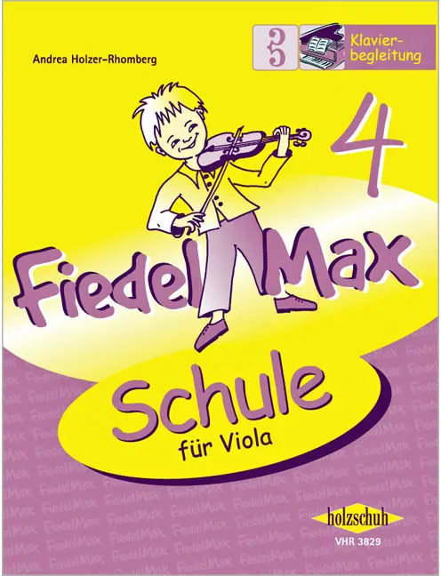 Fiedel-Max 4 Viola - Klavierbegleitung